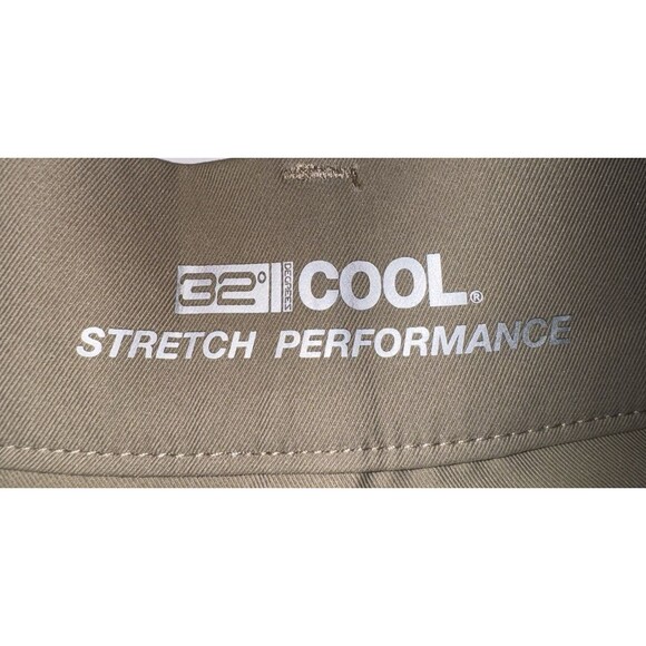 32 Degrees Cool Mens Size 32 Tan Twill Tech Classic Shorts Pants Golf Casual - Picture 9 of 9
